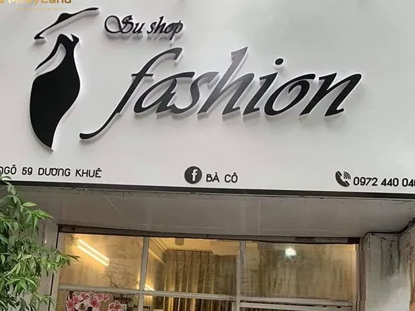 Bảng Hiệu Shop Quần Áo Thời Trang Mot so mau bang hieu shop quan ao dep cua Quang Cao 24h