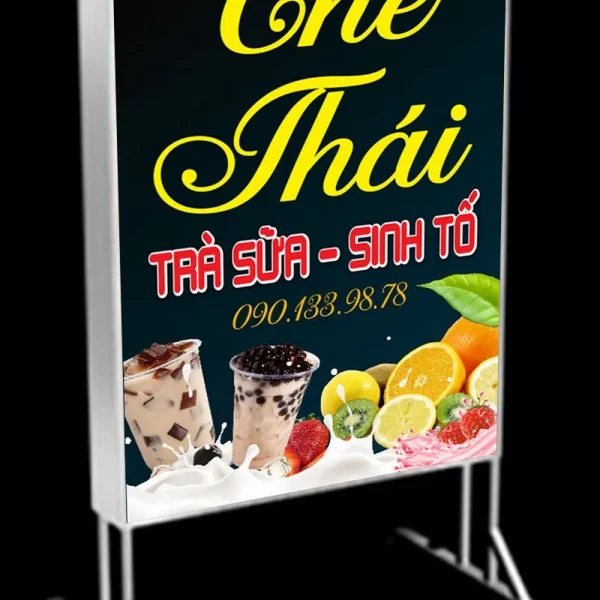 Biển Vẫy Trà Sữa Trẻ Trung Mot so mau bien vay tra sua dep an tuong tu Quang Cao 24H 1
