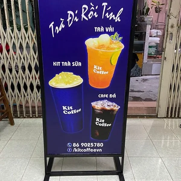 Biển Vẫy Đứng Ngoài Trời Bền Đẹp Nhung luu y khi thiet ke bien vay dung hieu qua