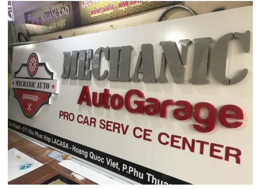 Chữ Nổi Quảng Cáo Chuyên Nghiệp Quang Cao 24h cam ket mang den dich vu lam chu noi gia re tai TPHCM nhung khong he giam chat luong