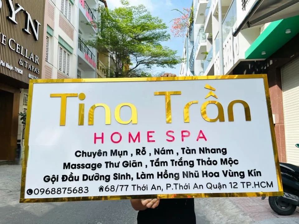 Biển Quảng Cáo Spa Sang Trọng Quang Cao 24h cam ket mang den san pham bien quang cao spa chat luong cao