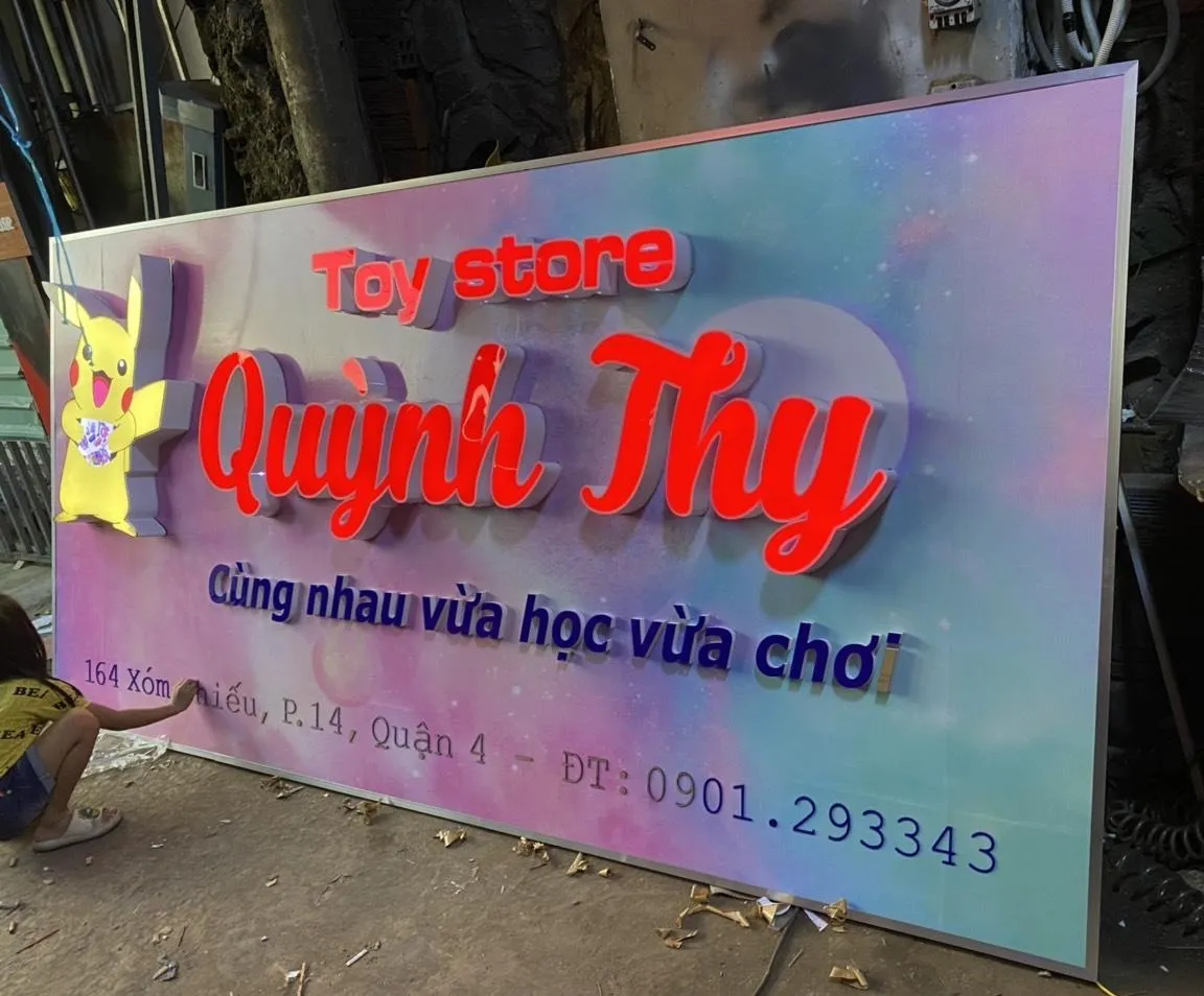 Biển Quảng Cáo Ngoài Trời Chất Lượng Quang Cao 24h cung cap bang gia lam bien quang cao canh tranh