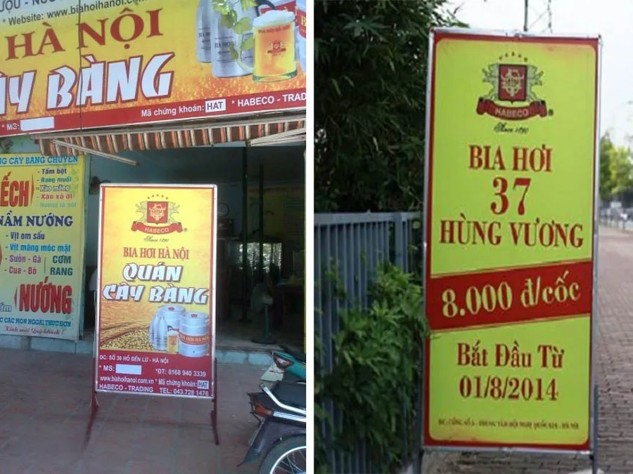 Bảng Hiệu Quán Nhậu Nổi Bật Thu Hút Quang Cao 24h tu hao gioi thieu bo suu tap mau bang hieu quan nhau dep da thuc hien cho khach hang