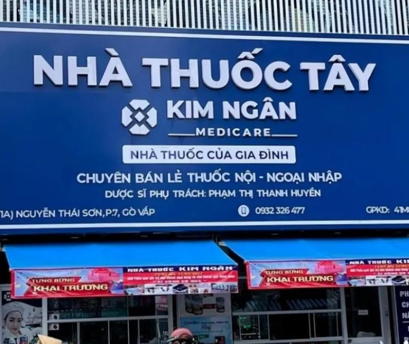 Bảng Hiệu Nhà Thuốc Chuẩn Quy Định Quy trinh chi tiet lam bang hieu nha thuoc tai Quang Cao 24h