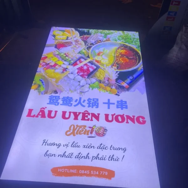 Biển Vẫy Lẩu Nướng Nổi Bật Quy trinh dat hang bien vay lau nuong tai Quang Cao 24H