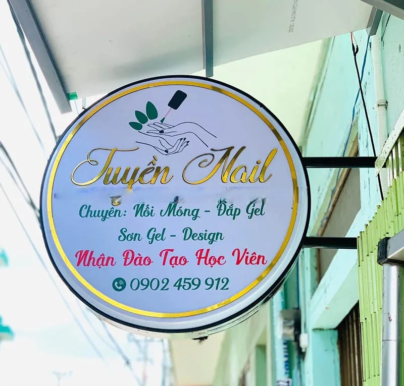 Biển Vẫy Alu Cao Cấp Quy trinh dat hang va lien he dich vu lam bien vay alu