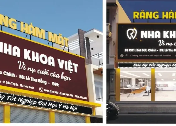 Biển Quảng Cáo Nha Khoa Chuyên Nghiệp R
