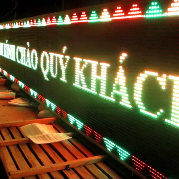 Biển LED Chữ Chạy Quảng Cáo Uu diem cua bien led chu chay tu Quang Cao 24H