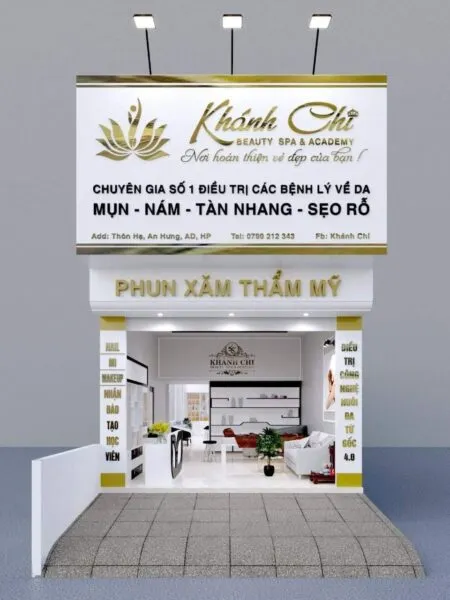 Bảng Hiệu Spa Sang Trọng – Tinh Tế Uu diem khi su dung dich vu lam bang hieu spa tai Quang Cao 24h