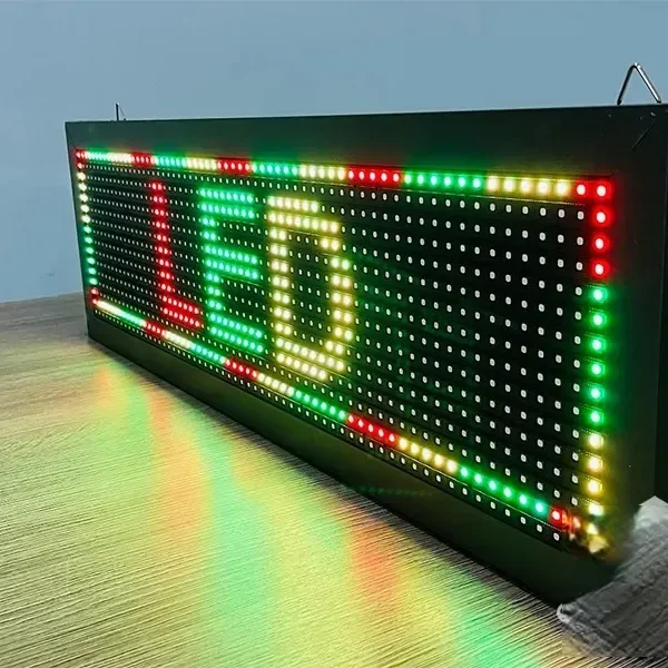Biển LED Ma Trận 3 Màu Đa Hiệu Ứng Uu diem khi su dung dich vu lam bien led ma tran 3 mau tai Quang Cao 24H