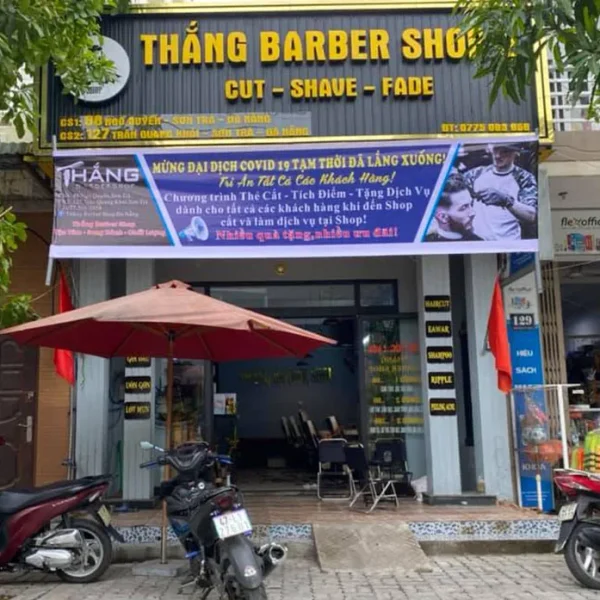 Biển Barber Shop Phong Cách bang hieu baber shop 5