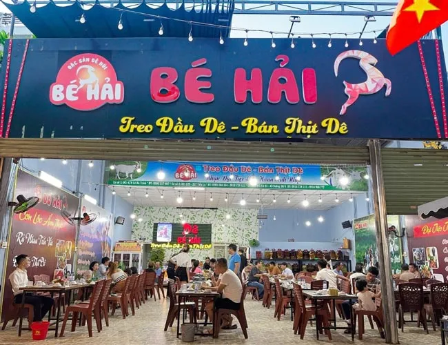 Bảng Hiệu Quán Nhậu Nổi Bật Thu Hút quan pho de bat da be hai