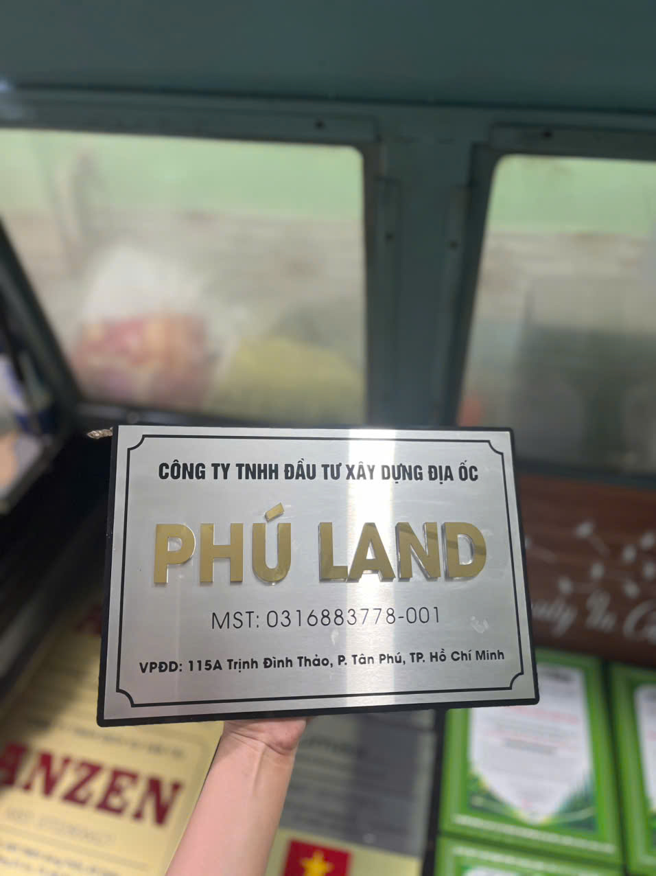 Bảng tên công ty chữ nổi - Ảnh 8