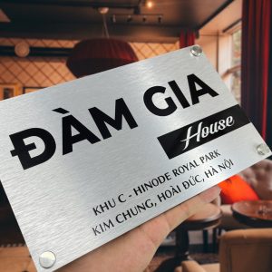 Alternative view of Biển Số Nhà - Alcorest in UV nội dung, ngoài trời