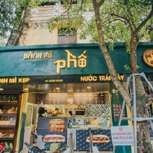 Biển quảng cáo bánh mì ấn tượng