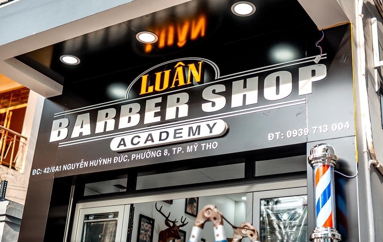 Mẫu bảng hiệu barber shop thiết kế độc đáo - Ảnh 13