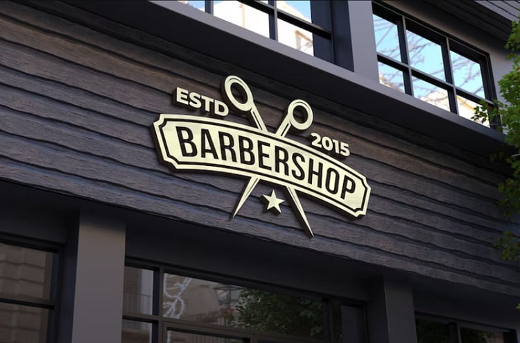 Mẫu bảng hiệu barber shop thiết kế độc đáo - Ảnh 15