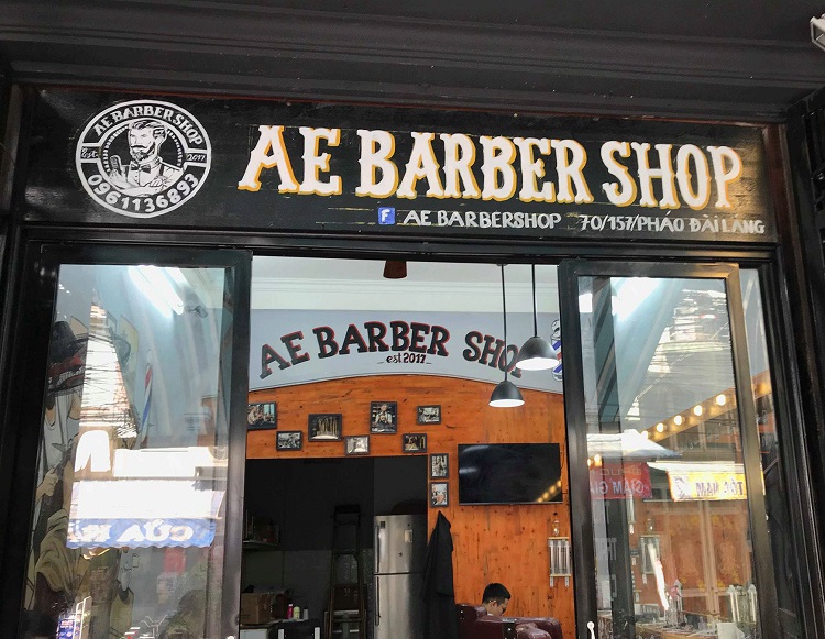 Mẫu bảng hiệu barber shop thiết kế độc đáo - Ảnh 17