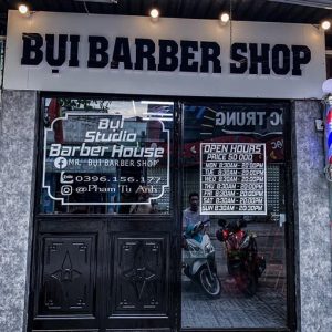 Mẫu bảng hiệu barber shop thiết kế độc đáo