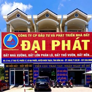 Mẫu bảng hiệu bất động sản