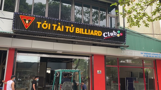 Mẫu bảng hiệu bida phong cách hiện đại - Ảnh 3