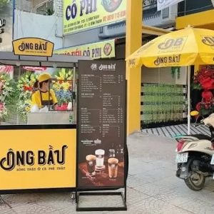 Alternative view of Bảng hiệu cafe mang đi take away