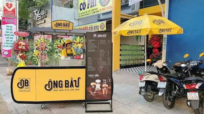 Bảng hiệu cafe mang đi take away - Ảnh 2