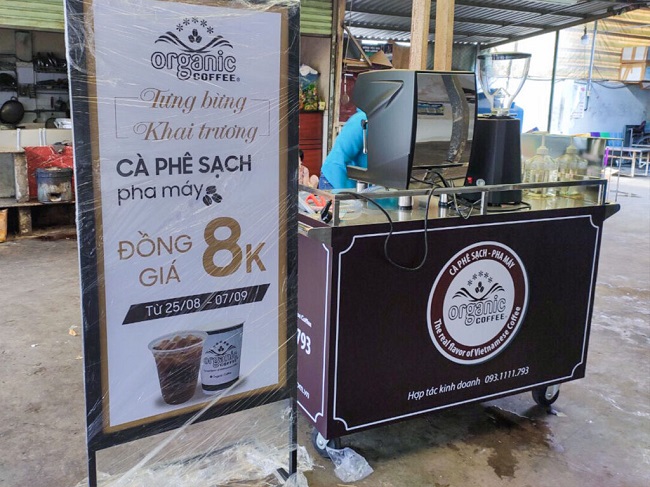 Bảng hiệu cafe mang đi take away - Ảnh 8