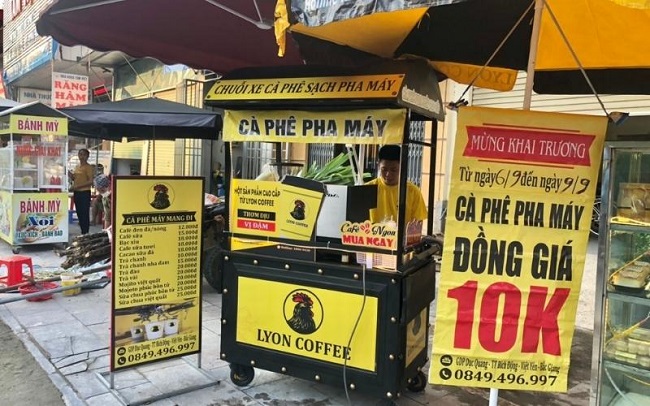 Bảng hiệu cafe mang đi take away - Ảnh 7
