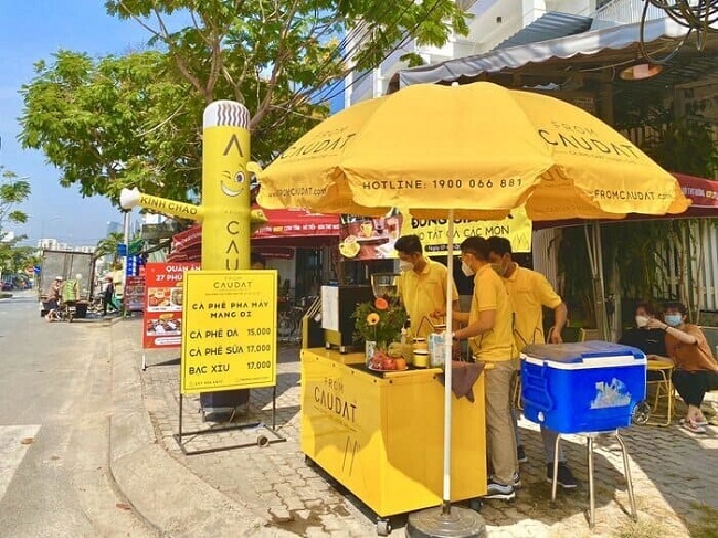 Bảng hiệu cafe mang đi take away - Ảnh 5