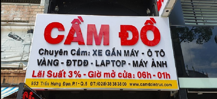 Mẫu biển hiệu quảng cáo cầm đồ ấn tượng - Ảnh 9