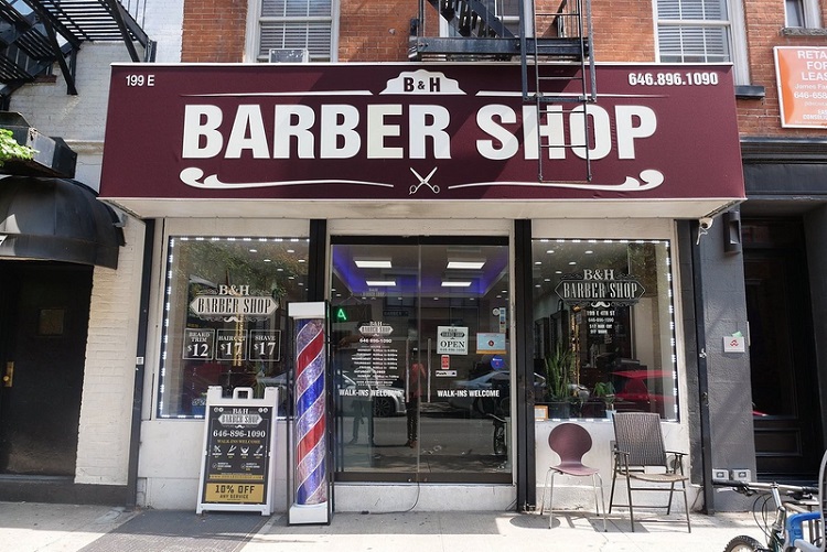Mẫu bảng hiệu barber shop thiết kế độc đáo - Ảnh 8