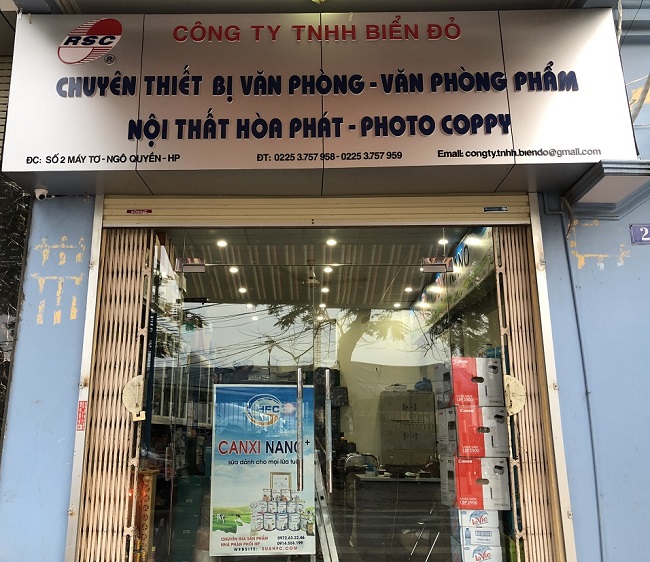 Mẫu bảng hiệu văn phòng phẩm - Ảnh 6