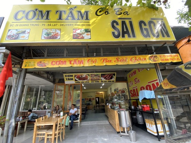 Mẫu bảng hiệu cơm tấm bình dân thu hút - Ảnh 13