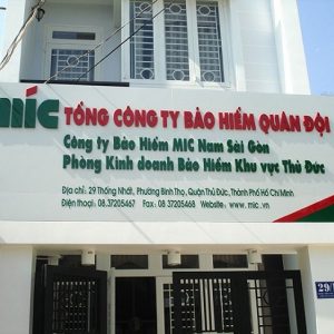 Biển quảng cáo công ty sang trọng
