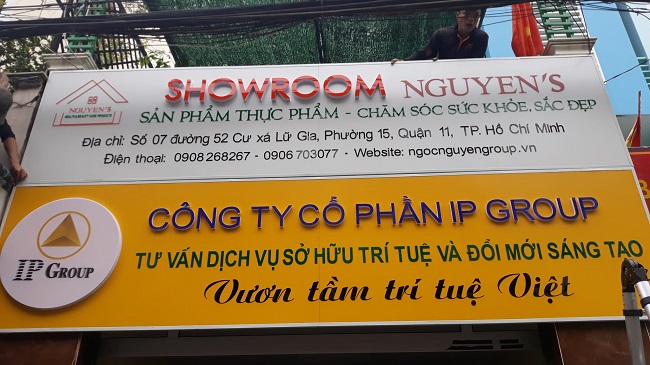 Biển quảng cáo công ty sang trọng - Ảnh 5