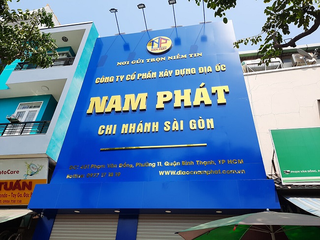 Biển quảng cáo công ty sang trọng - Ảnh 6