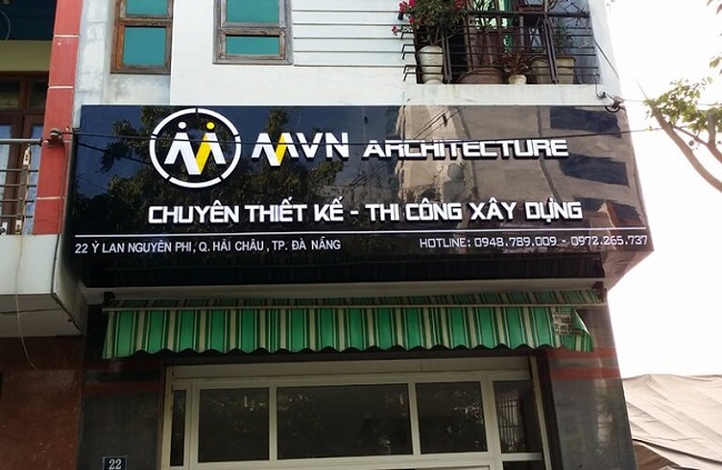 Mẫu bảng hiệu công ty xây dựng - Ảnh 3