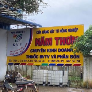 Mẫu bảng hiệu vật tư nông nghiệp