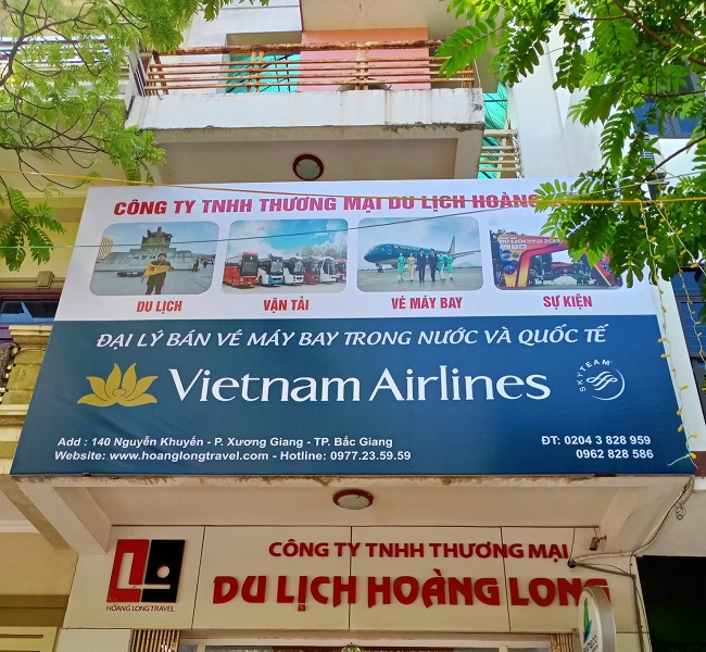 Mẫu bảng hiệu dịch vụ du lịch - Ảnh 2