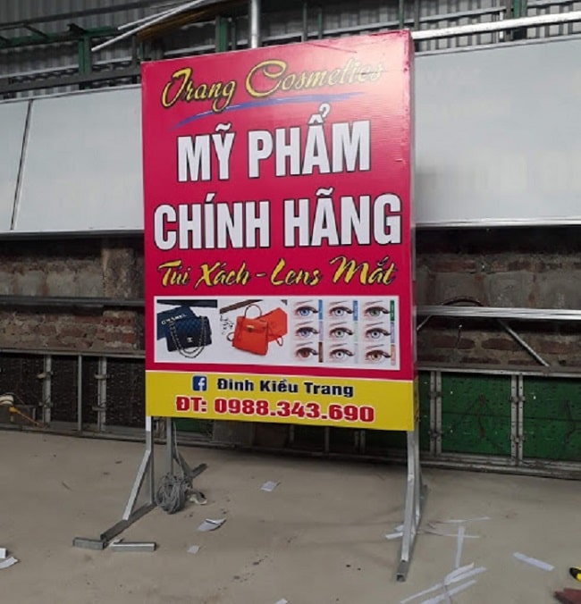 Mẫu bảng hiệu đứng quảng cáo đẹp - Ảnh 9