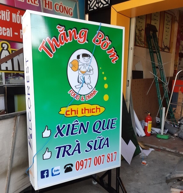 Mẫu bảng hiệu đứng quảng cáo đẹp - Ảnh 15