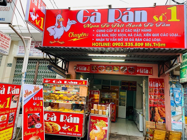 Mẫu bảng hiệu gà rán gà giòn - Ảnh 7