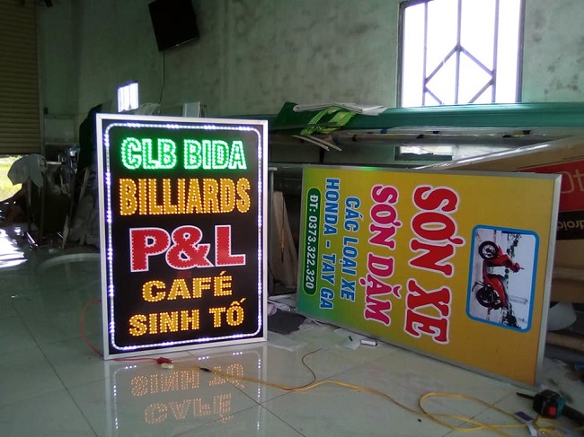 Mẫu bảng hiệu bida phong cách hiện đại - Ảnh 10