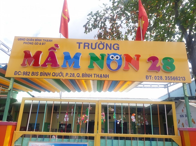 Mẫu bảng hiệu mầm non dễ thương - Ảnh 7