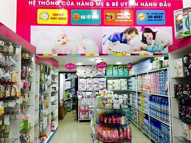 Mẫu bảng hiệu shop mẹ và bé - Ảnh 8