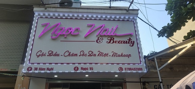 Mẫu bảng hiệu nail mi thiết kế ấn tượng - Ảnh 19