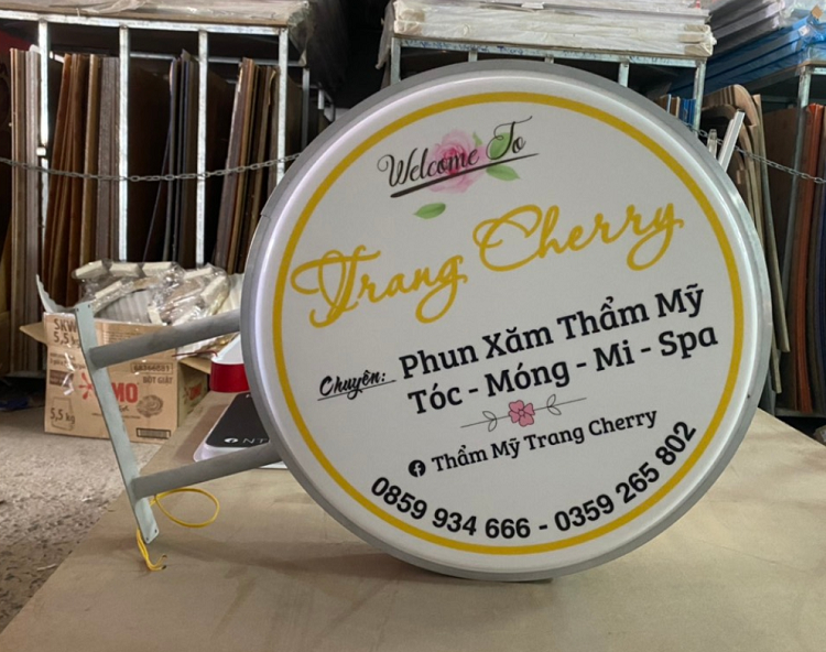 Mẫu bảng hiệu spa thẩm mỹ viện - Ảnh 8
