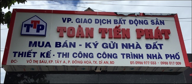 Mẫu bảng hiệu ký gửi nhà đất - Ảnh 6