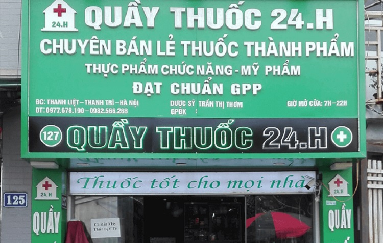 Mẫu bảng hiệu nhà thuốc đạt chuẩn GPP - Ảnh 15